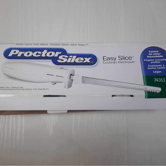 Proctor Kitchen Proctor Silex Electric Knife With Stainless Steel